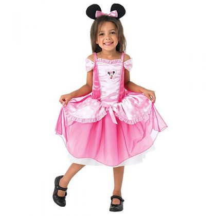 Foto - licenční dívčí kostým Minnie Mouse Pink Balerina