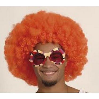 Foto - Obří afro oranžové