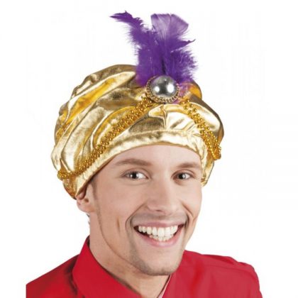 Foto - zlatý turban