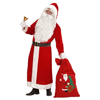 Foto - pánský kostým Santa Claus deluxe, samet