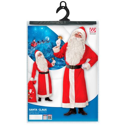 Foto - pánský kostým Santa Claus deluxe, samet