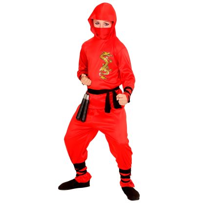 Foto - chlapecký kostým ninja red dragon