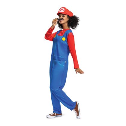 Foto - dospělý kostým Super Mario unisex